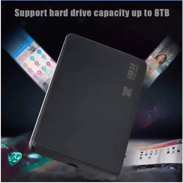 노트북용 SSD 1TB USB3.0 외장하드케이스 새것입니다.