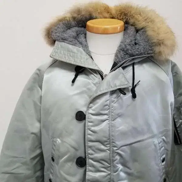 USA N3B parka silver