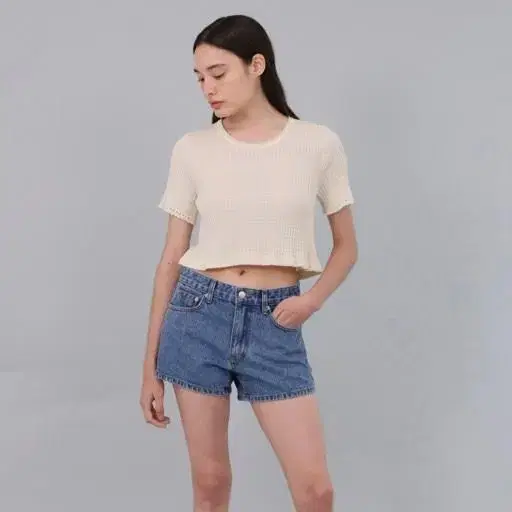 Tanat Soft Crop Knit New Arrivals