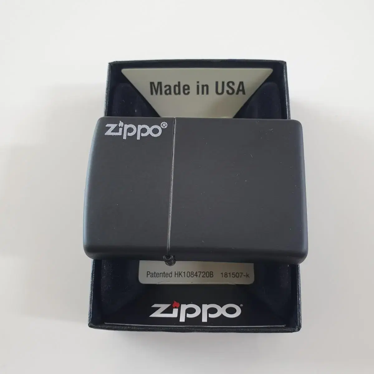 218ZL ZIPPO LOGO 정품 미개봉 새 지포라이터