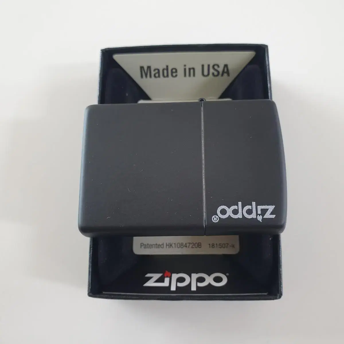 218ZL ZIPPO LOGO 정품 미개봉 새 지포라이터