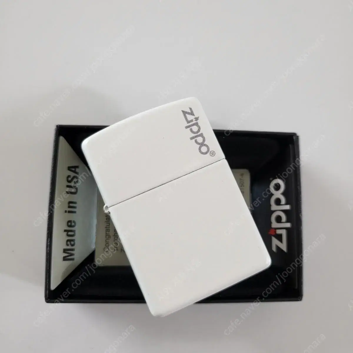 214ZL ZIPPO LOGO 정품 미개봉 새 지포라이터