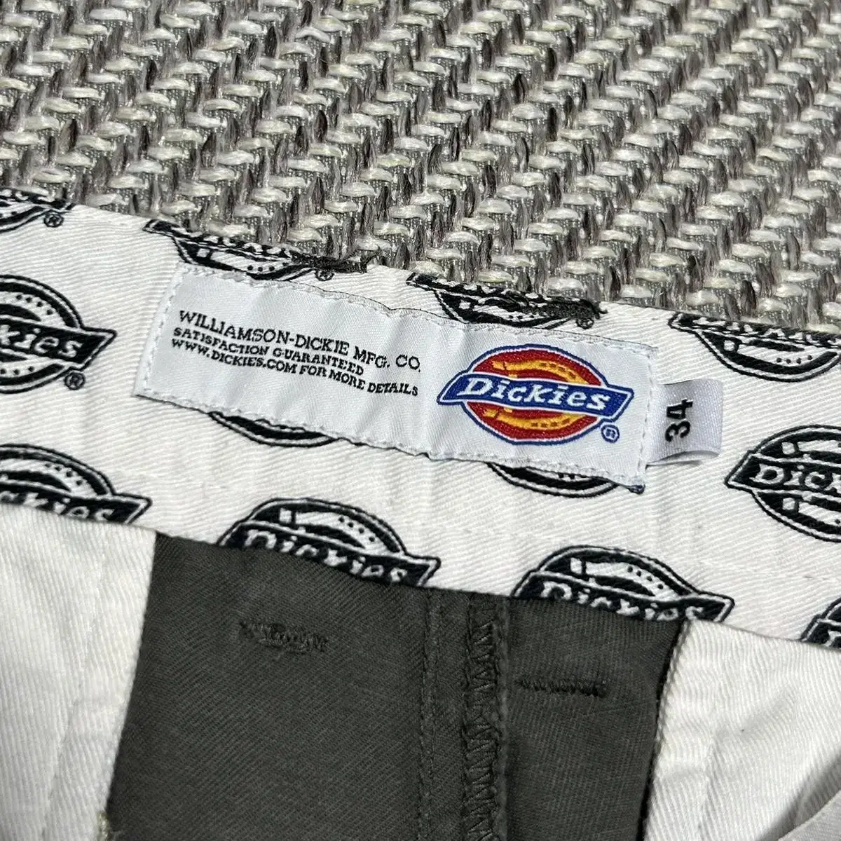 [ 34inch ] Dickies 디키즈 카키 빈티지 워크팬츠