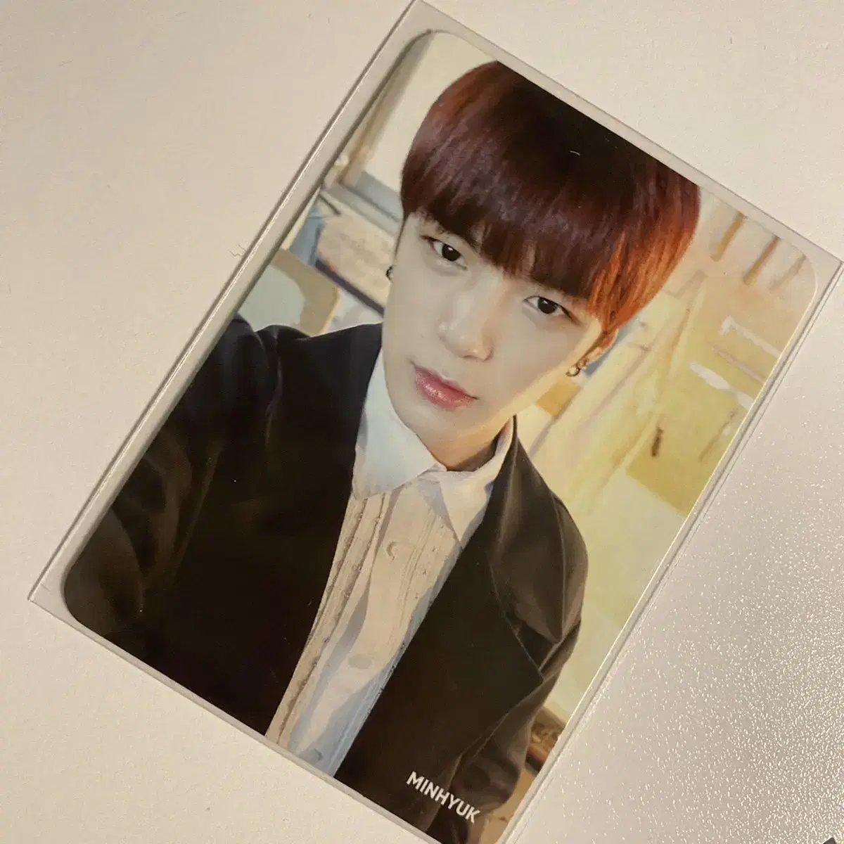 monsta x minhyuk connectcon photocard album photocard