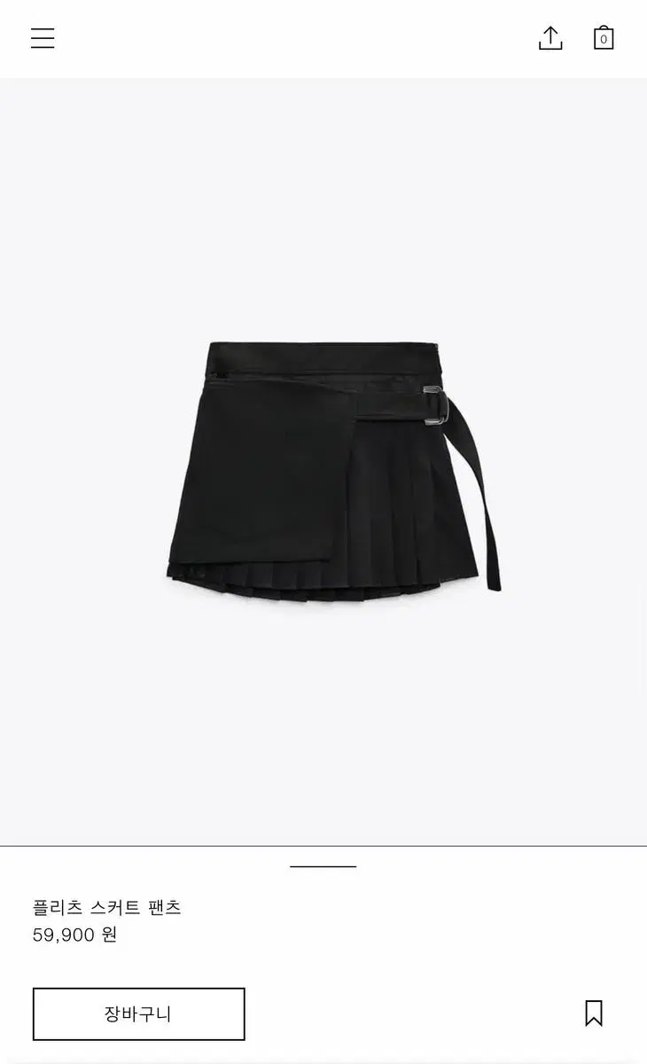 Zara Pleated SkirtPants