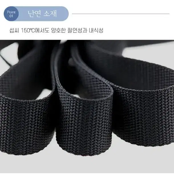 나일론 웨이빙 끈 벨트 웨빙 스트랩 50mm 1m