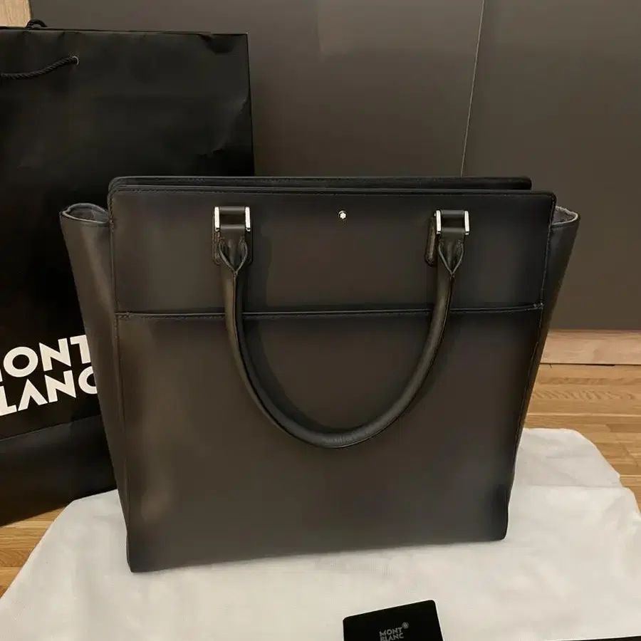 (새제품/풀세트) Montblanc 몽블랑 스푸마토 토트백