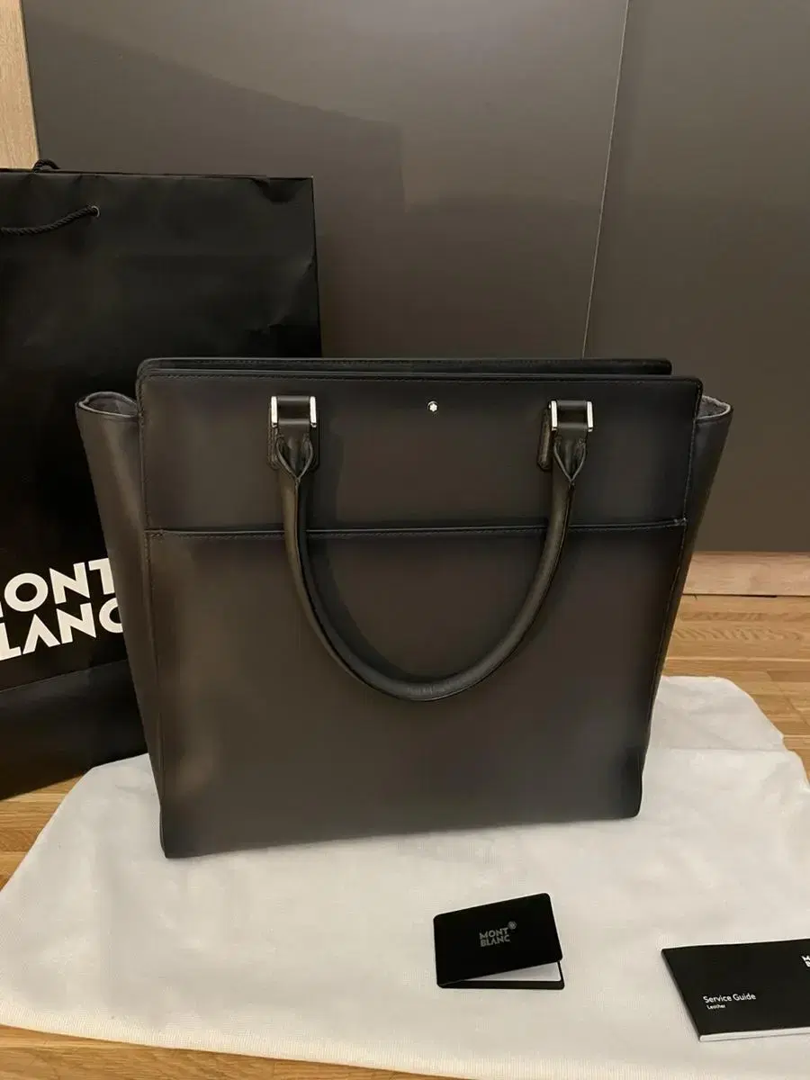 (새제품/풀세트) Montblanc 몽블랑 스푸마토 토트백