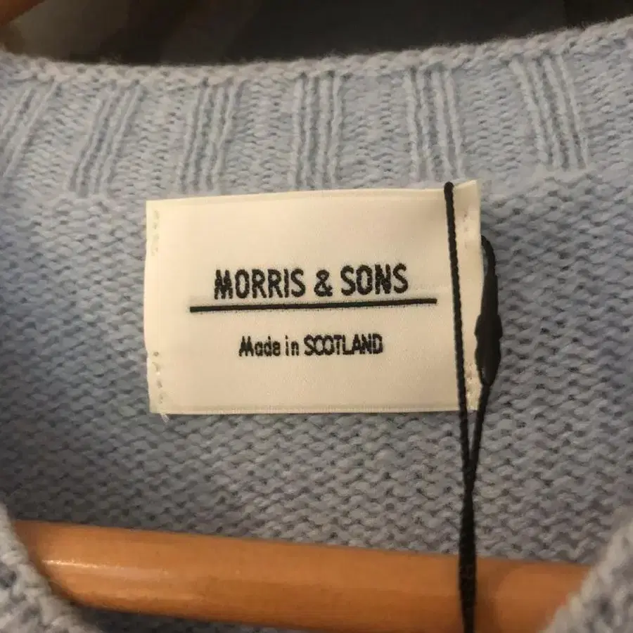 새상품) 모리스앤 손 MORRIS & SONS 지론라무 크루 넥 스웨터