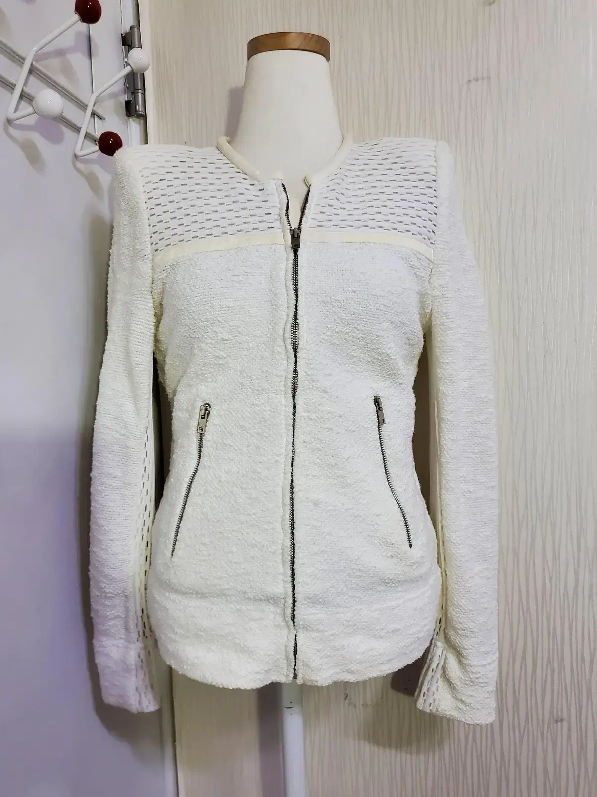 IRO Iro White Tweed Jacket