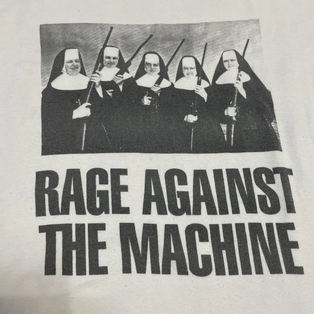 90s Rage Against The Machine 밴드티셔츠