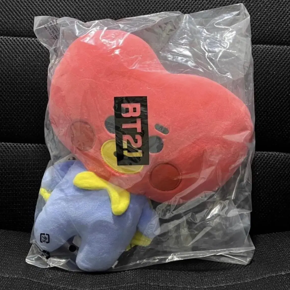 라인프렌즈 BT21 TATA BABY 미니 바디 납작 쿠션 (새상품)