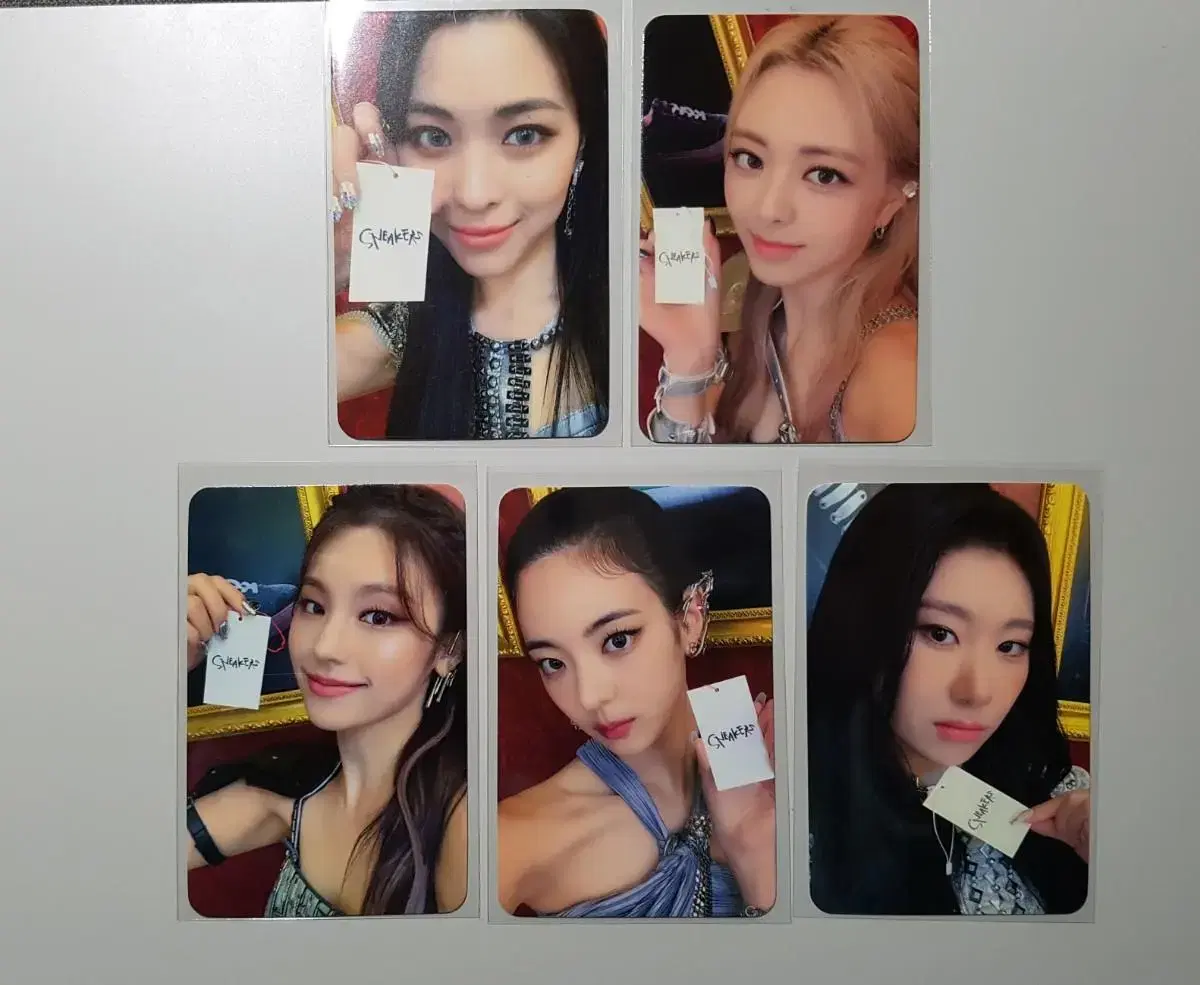 ITZY itzy soundwave soundwave pre-order benefit photocard Sell photo card set