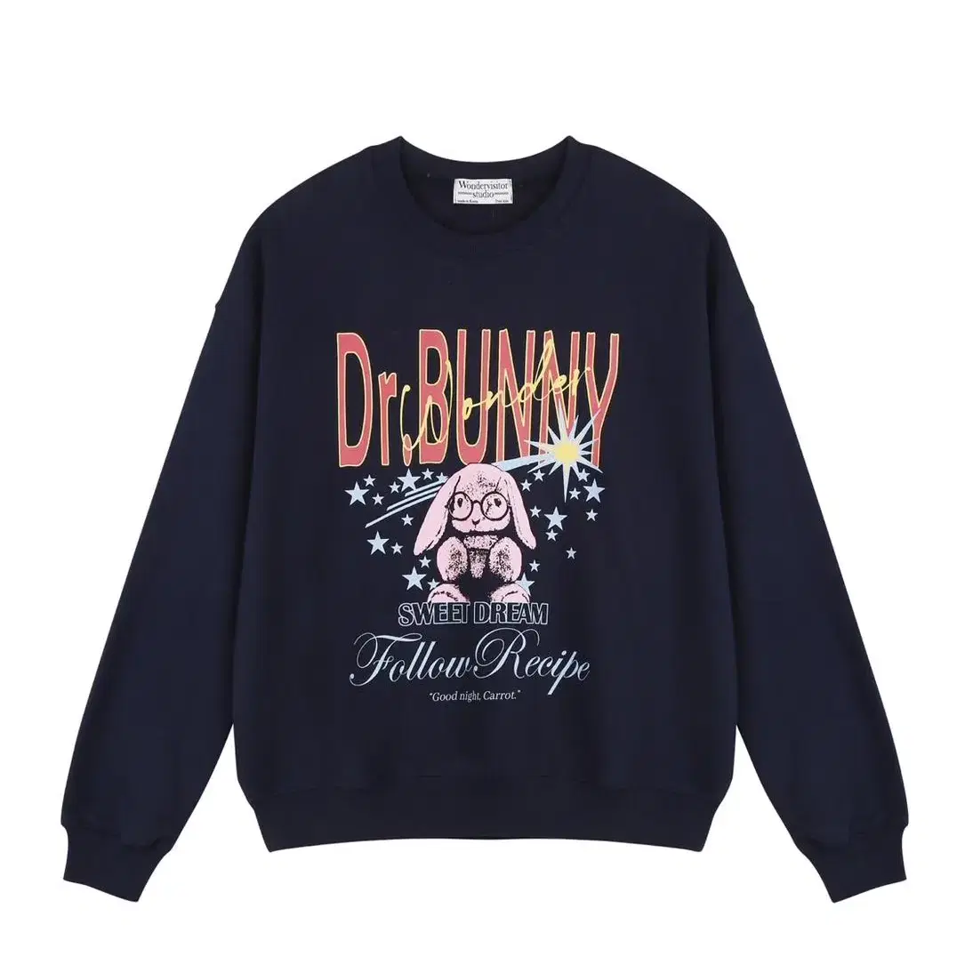 원더비지터 Bunny Dream Sweatshirt [Navy]