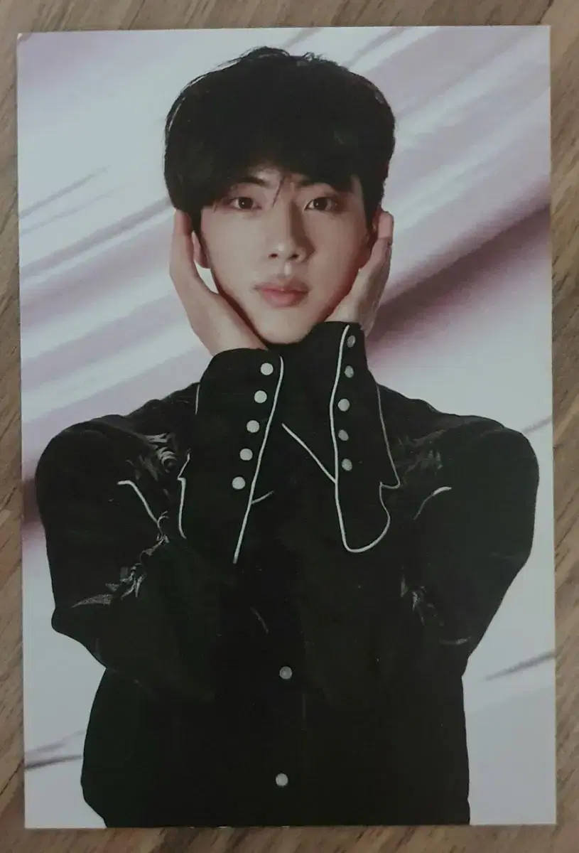 bangtan bts seokjin jin fake love paclove broadcast photocard photocard