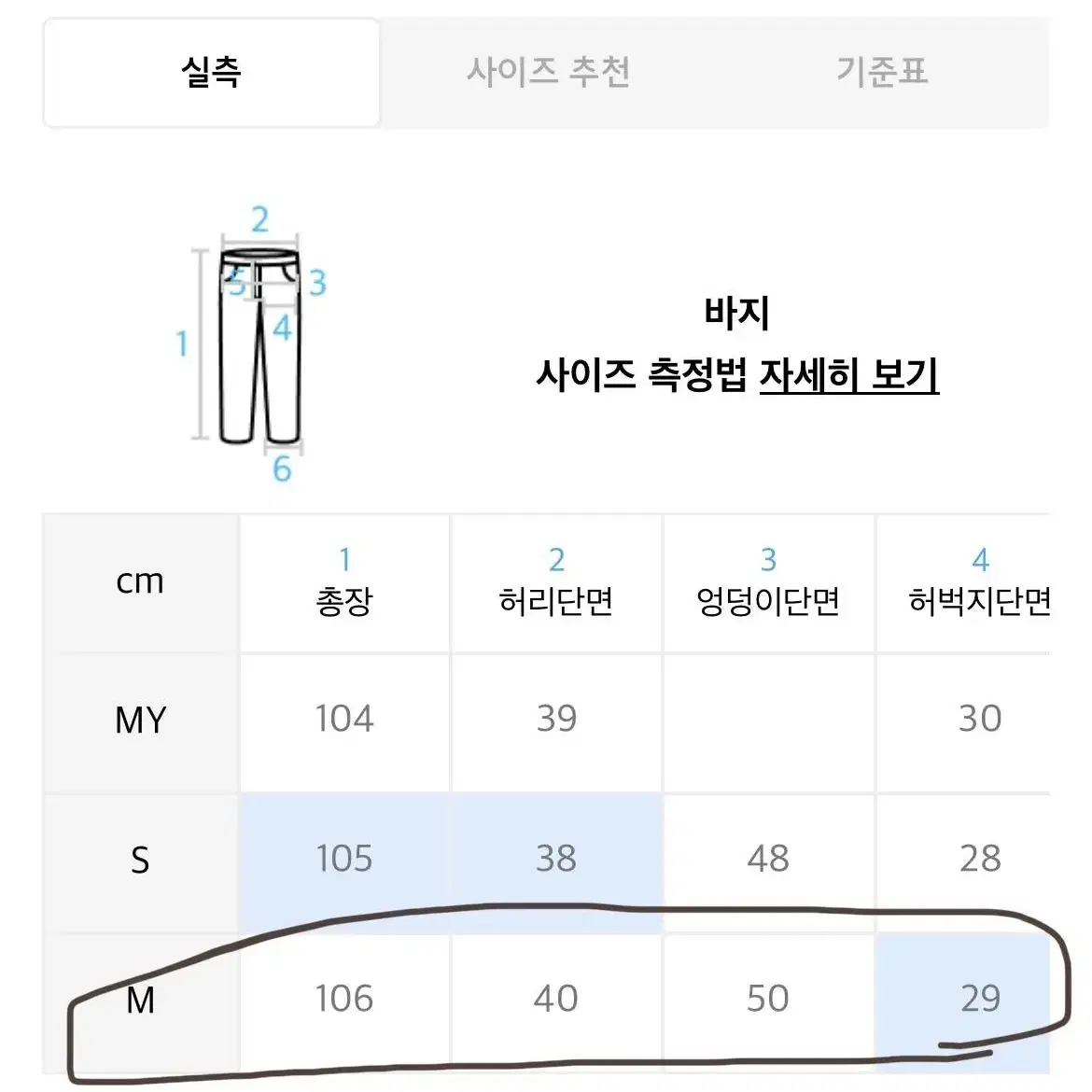 게이트리스 더스티 팬츠 M