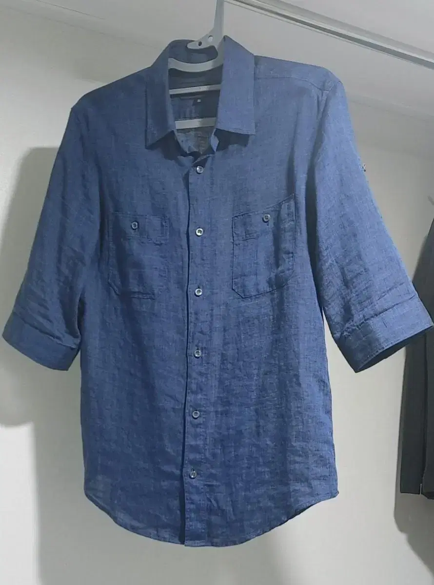 Solid Homme Linen Shirt 95