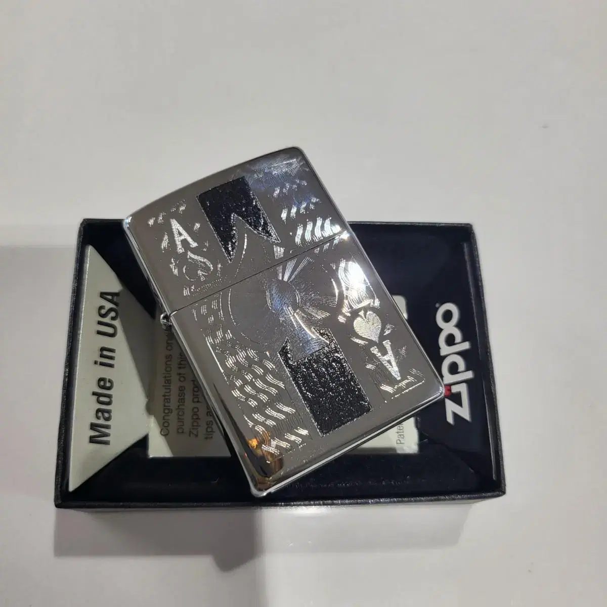 정품 24196 ZIPPO ACE 미개봉 새 지포라이터