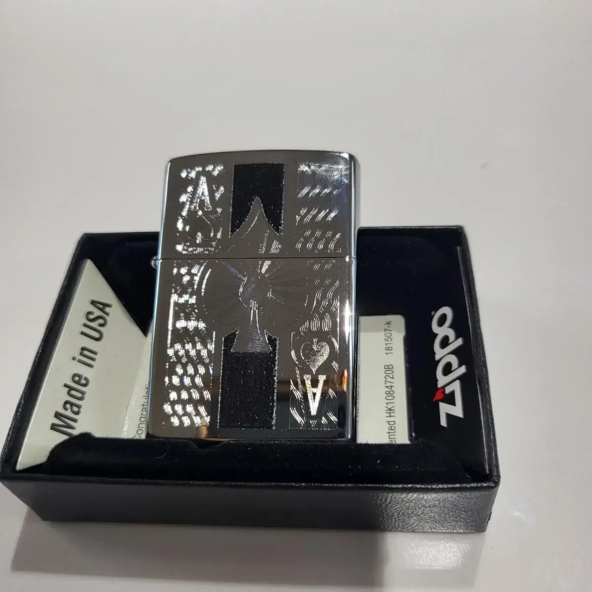 정품 24196 ZIPPO ACE 미개봉 새 지포라이터