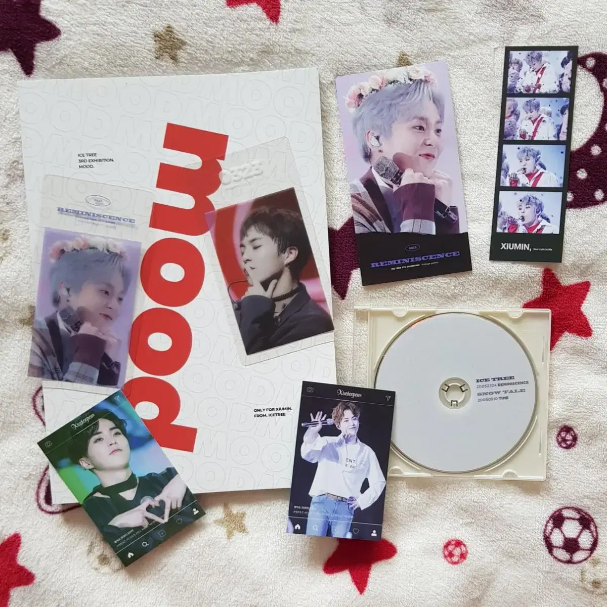 Exo Compilation Xiu Photobook mood ICE TREE 3RD EXHIBITION