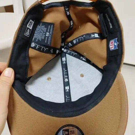 NFL 뉴에라  가죽 스냅백 (M~L size).모자