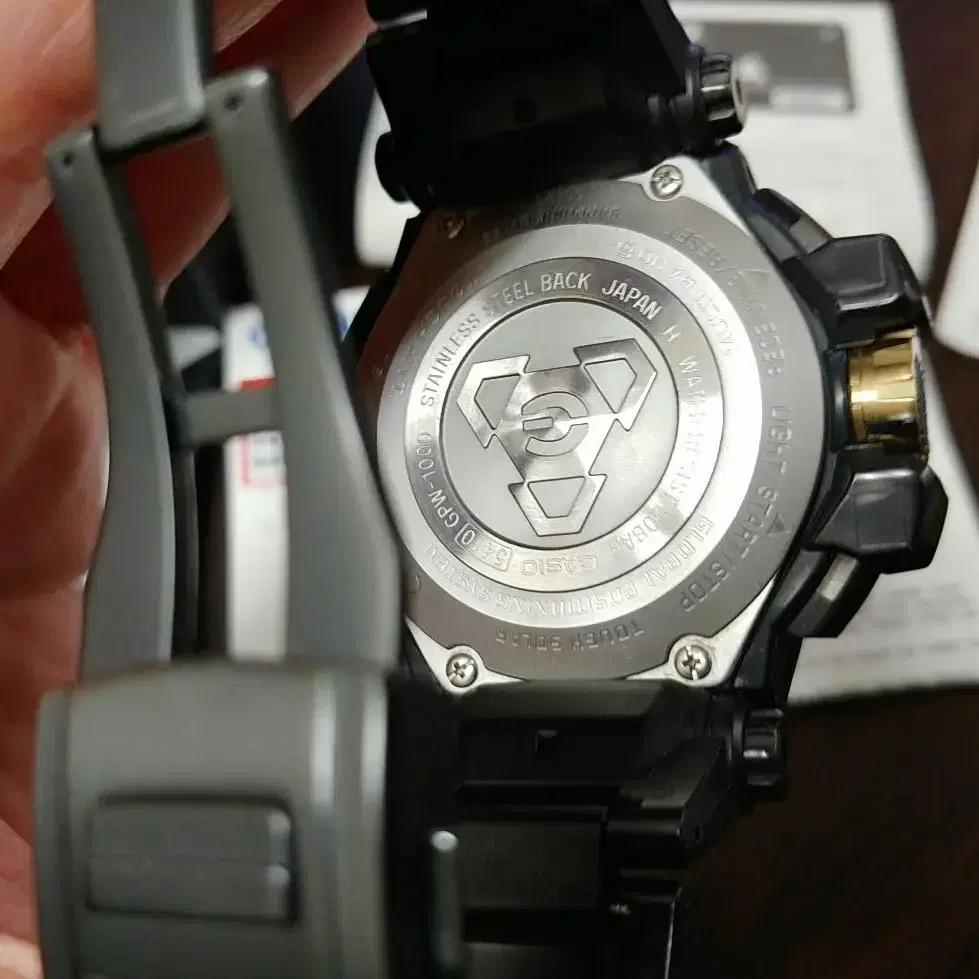 지샥 GSHOCK 그래비티마스터 GPW-1000FC 흑금