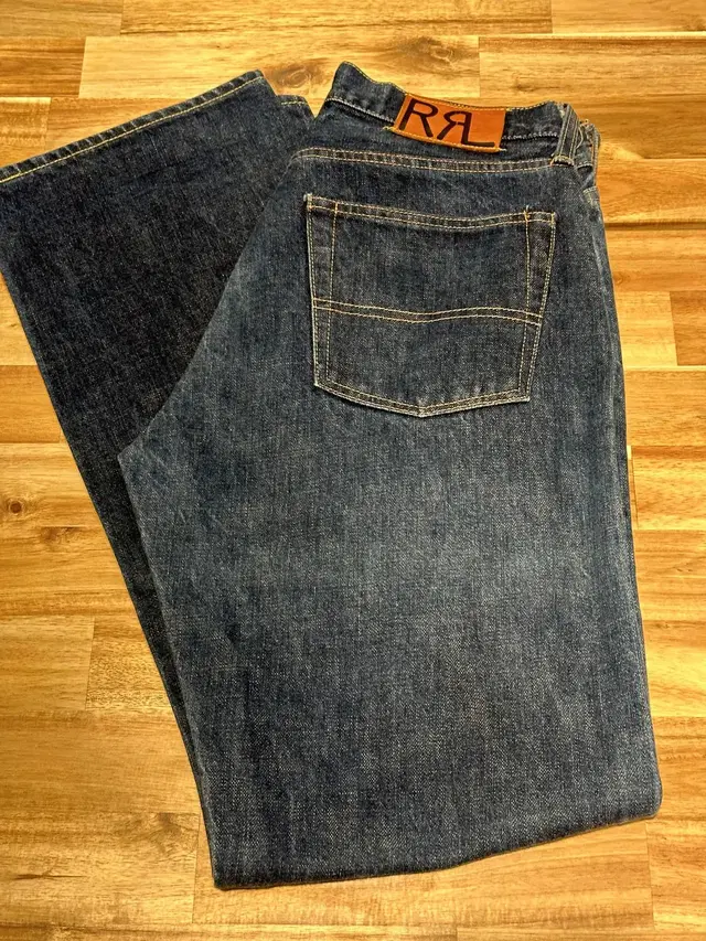 더블알엘(RRL) SANFORIZED DENIM 셀비지 데님 팬츠