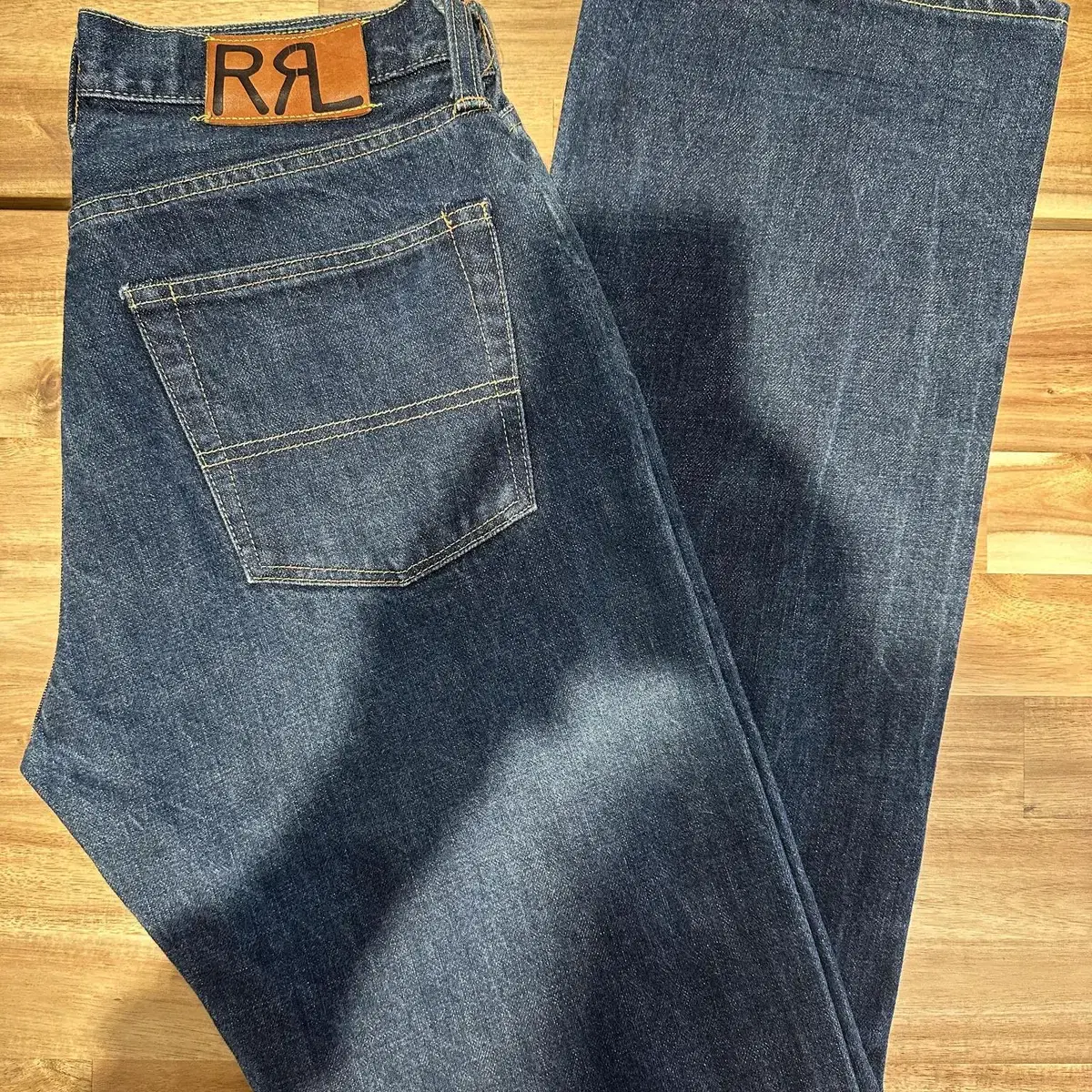 더블알엘(RRL) SANFORIZED DENIM 셀비지 데님 팬츠