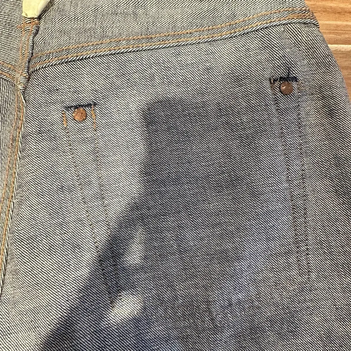 더블알엘(RRL) SANFORIZED DENIM 셀비지 데님 팬츠