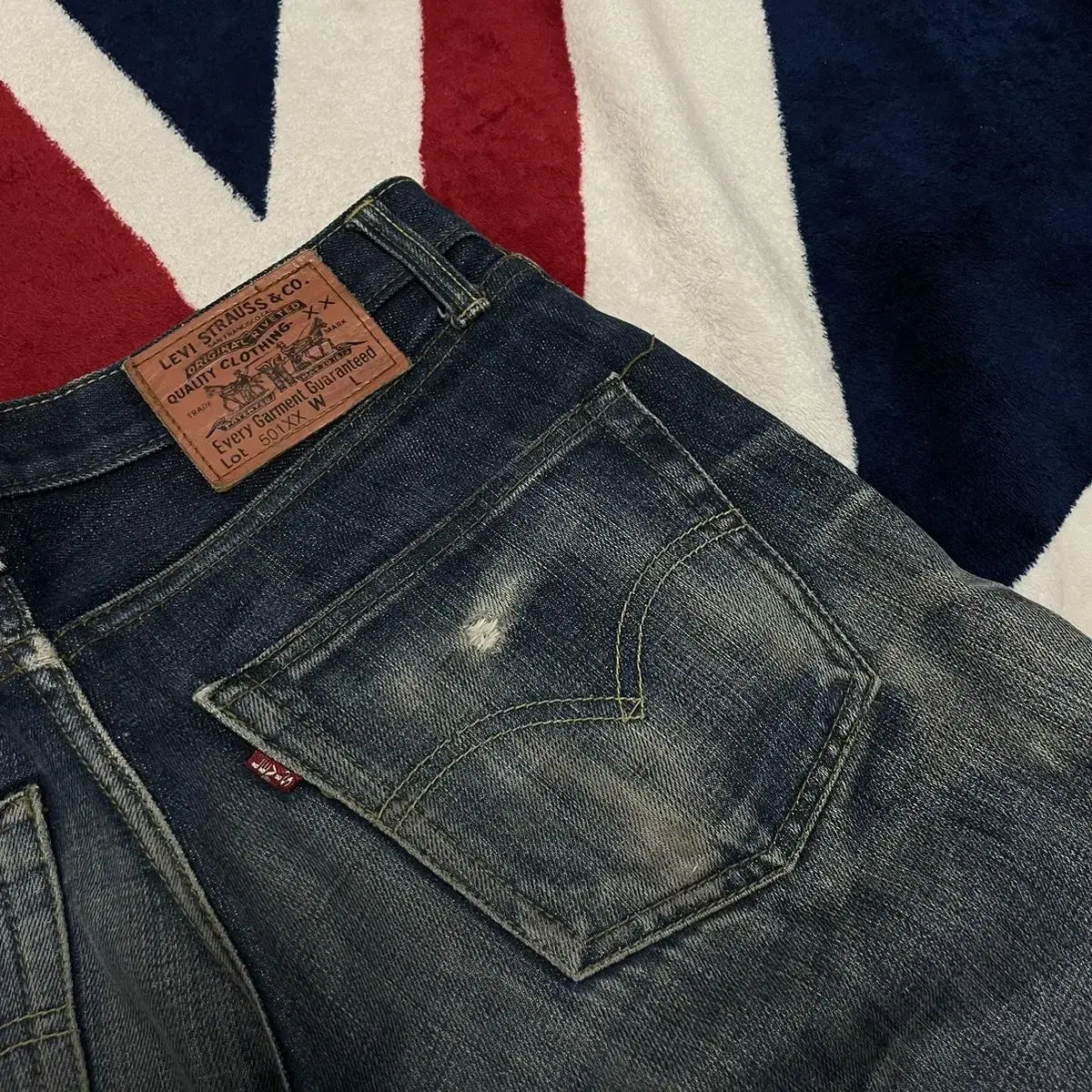 [Item 40] Levi's 501xx USA Selvedge Big E DenimPants/Blue