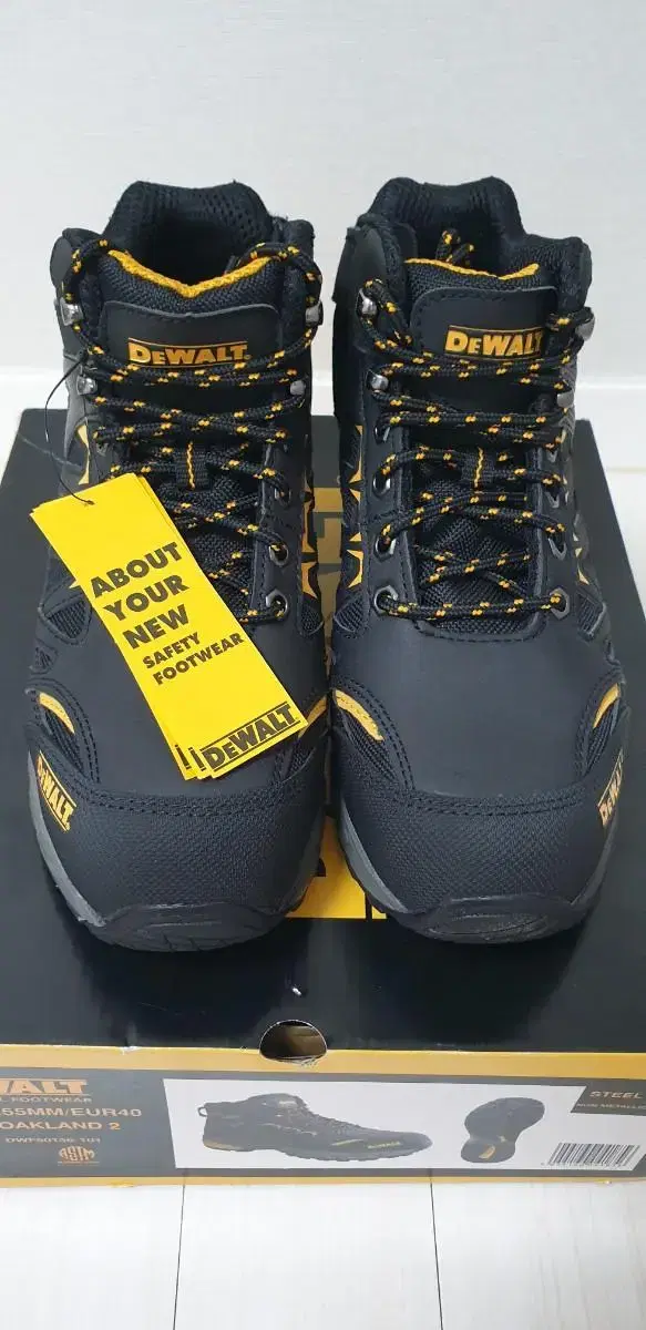 (새제품)디월트 OAKLAND2 DeWALT 안전화 Steel Toe