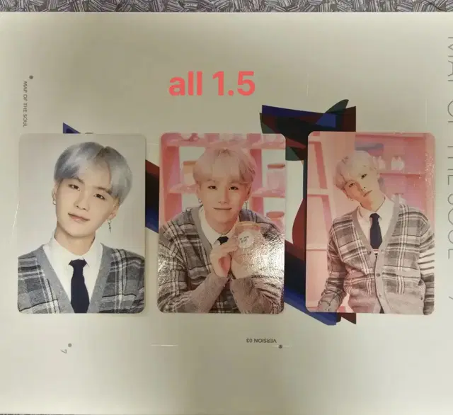 방탄 슈가 윤기 머스터 머사터 매직샵 포카 bts suga muster