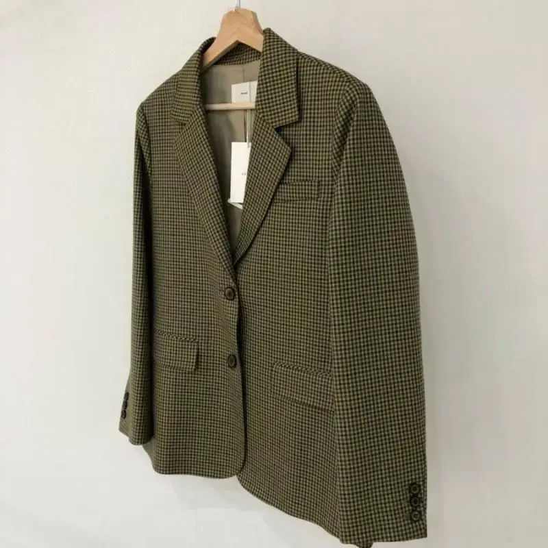 Abraham Moon Wool Check Jacket (Women's)