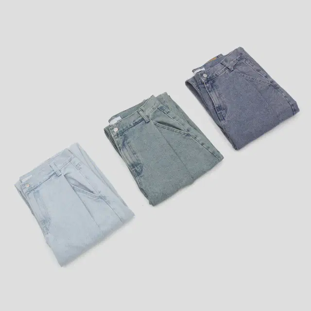 GC P3821 Foner Daing Balloon Denim Pants