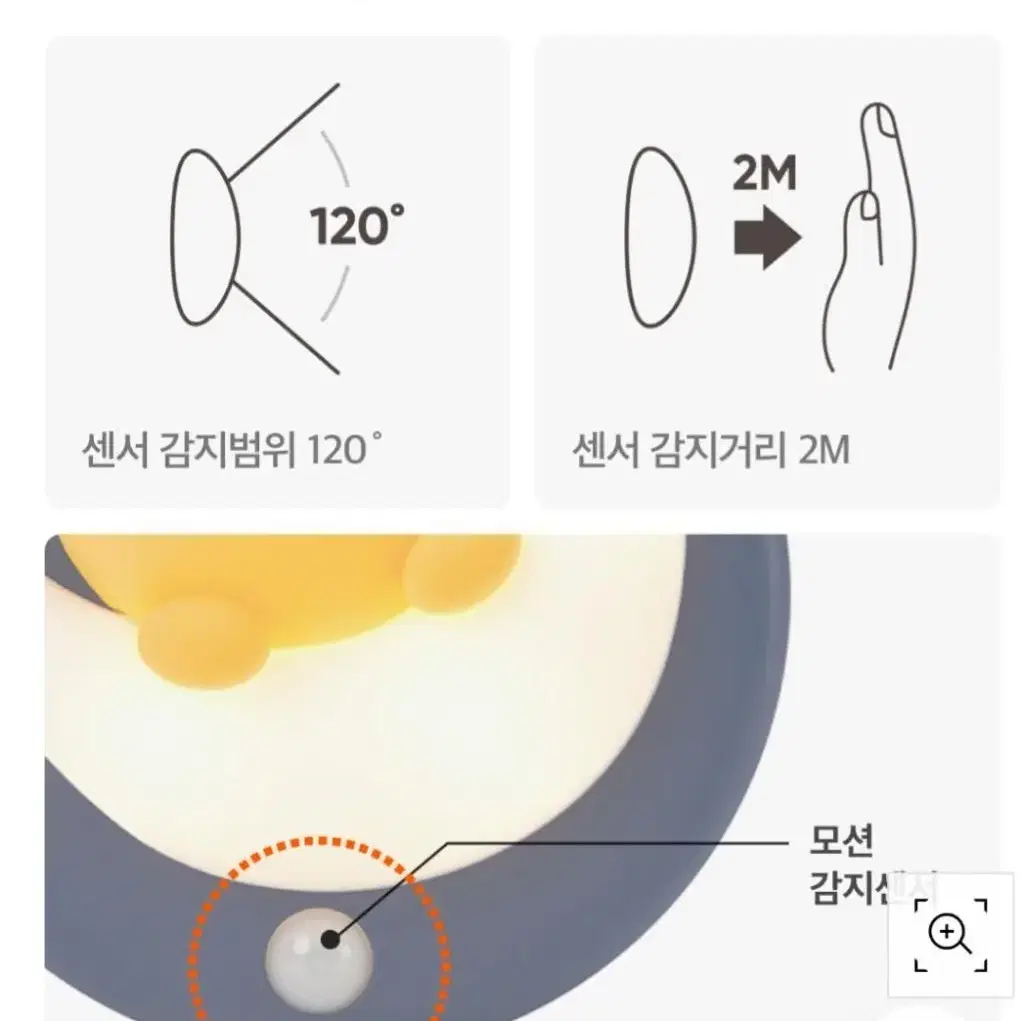 카타오프렌즈 라이온 모션 센서등