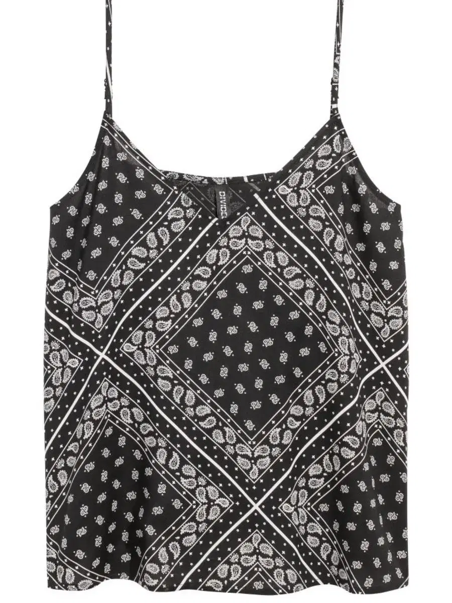 H&M V-neck pattern top