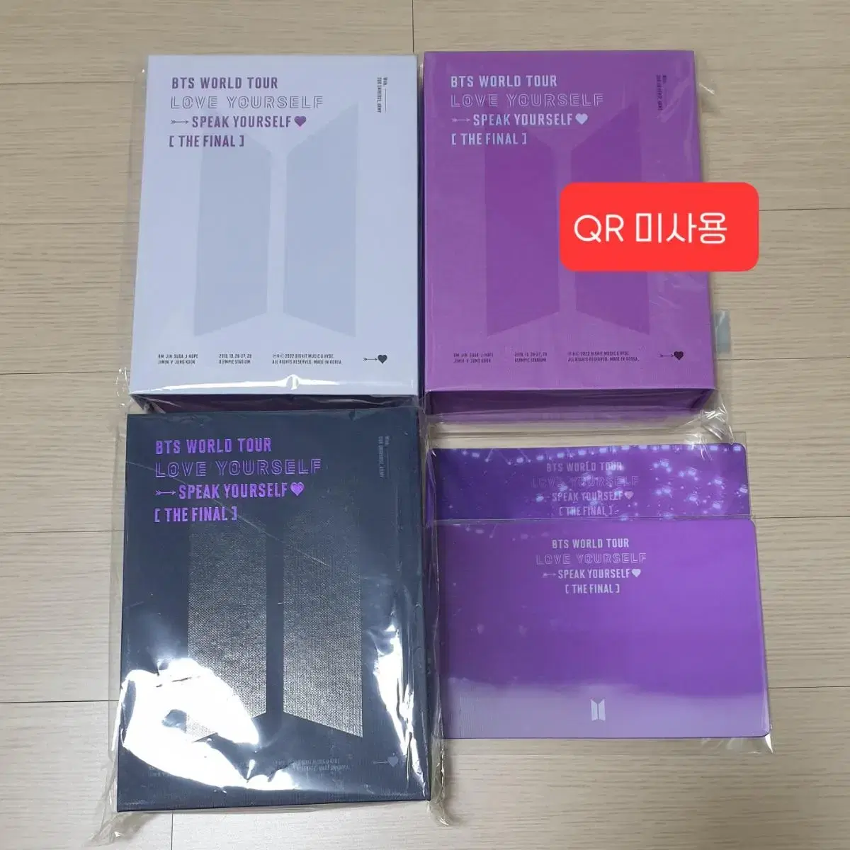 방탄 스파콘 블레 디비디 dvd 디코 큐알O 특전O디지털코드 블루레이