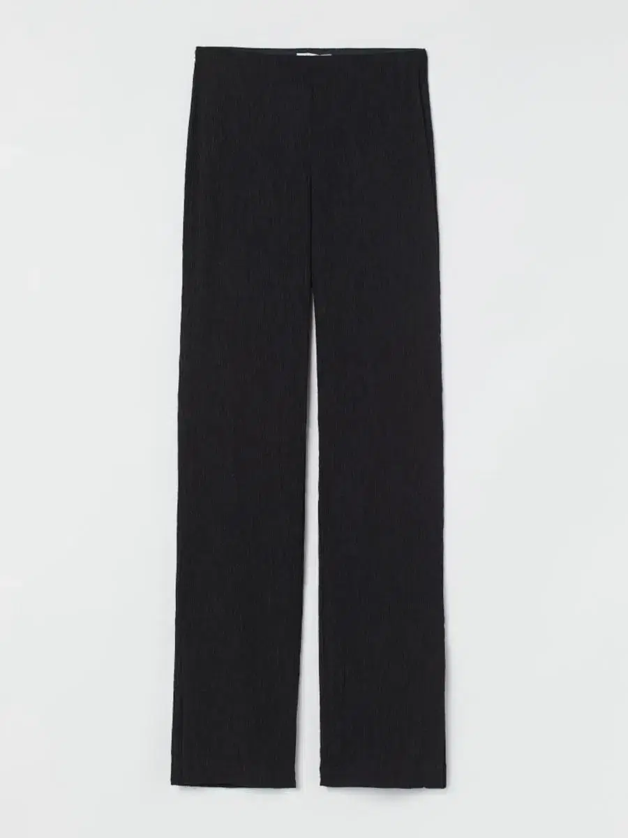 H&M Slit Detail Crinkle Pants