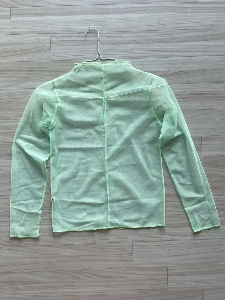 Wholesale See-through long-sleeved T-shirt