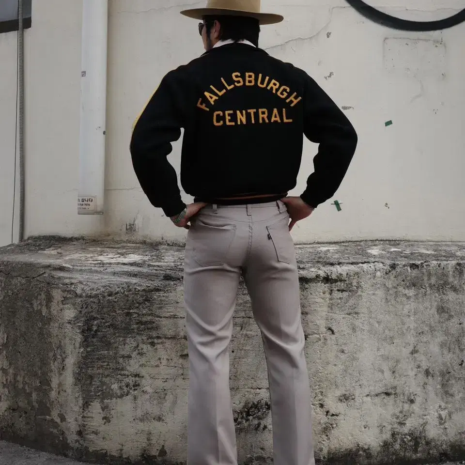 50s belen mfg letterman jacket