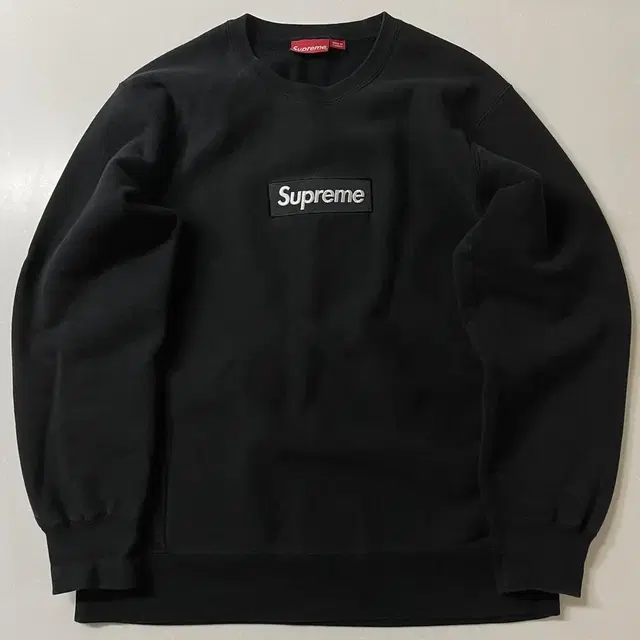 FW15 supreme box logo crewneck xl 슈프림