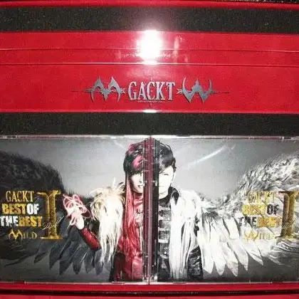 각트(GACKT)-BEST MILD, WILD (2CD+2DVD) 팝니다