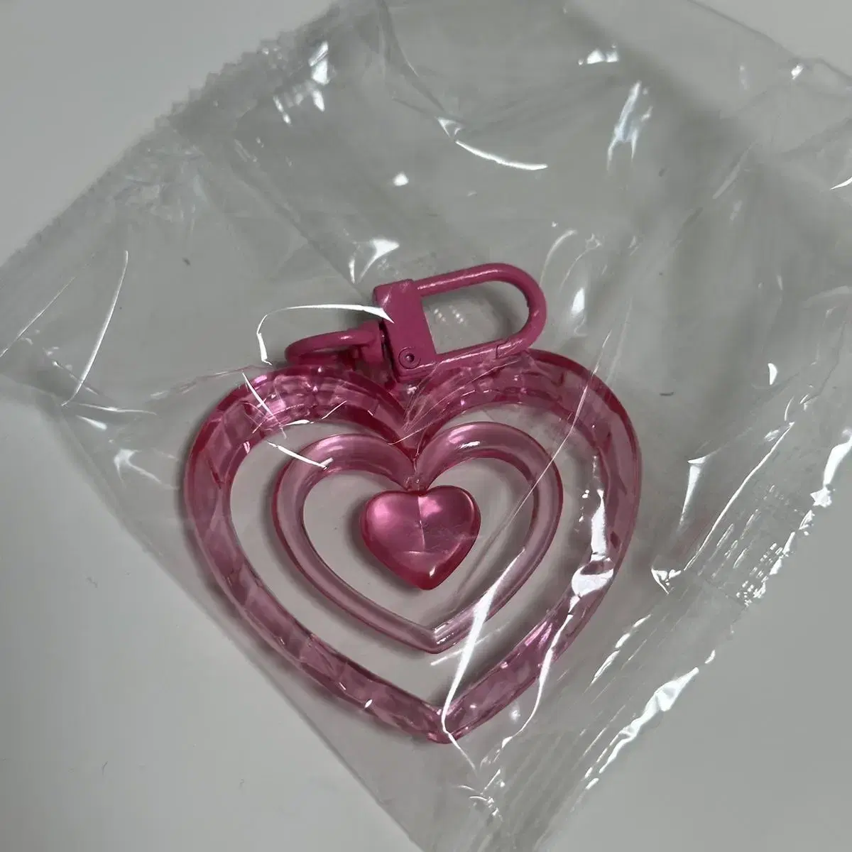 Heart Beam Keyring