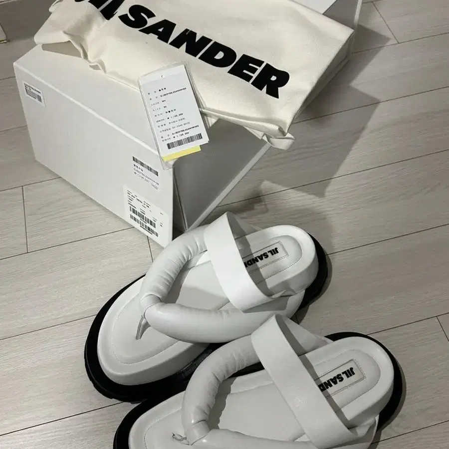 JIL SANDER 질샌더 샌들 35 청키샌들 쪼리