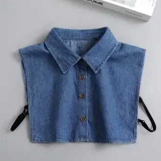 Free shipping ㅣ Women's Inner Kara Denim Shirt Blue Shirt