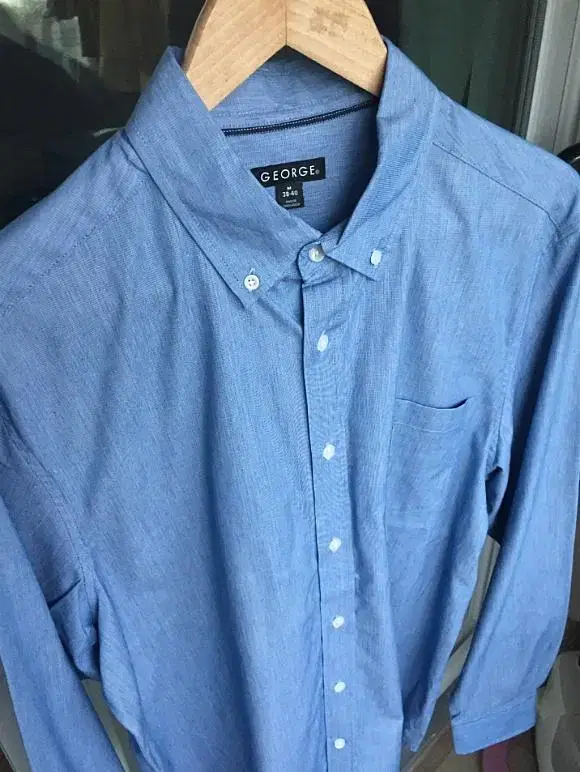 GEORGE Casual Shirt Big Size 110 180 Solid