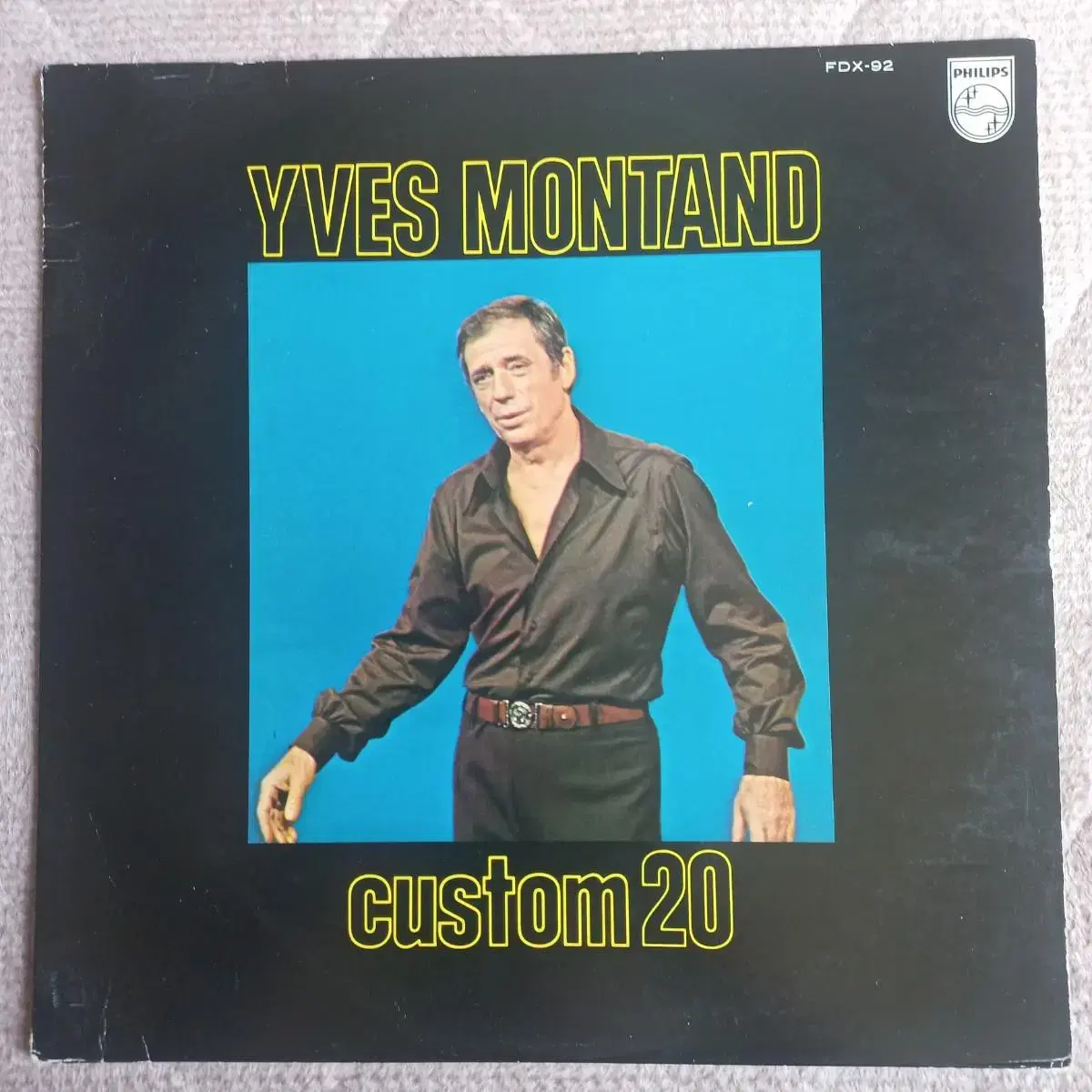 Lp중고 이브 몽땅 YVES MONTAND / CUSTOM20 음반 판매