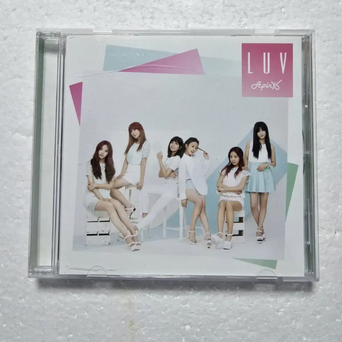 에이핑크 APINK Luv 포토카드 일본 싱글 CD 중고