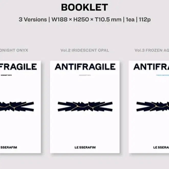 Antifragile 개봉 앨범