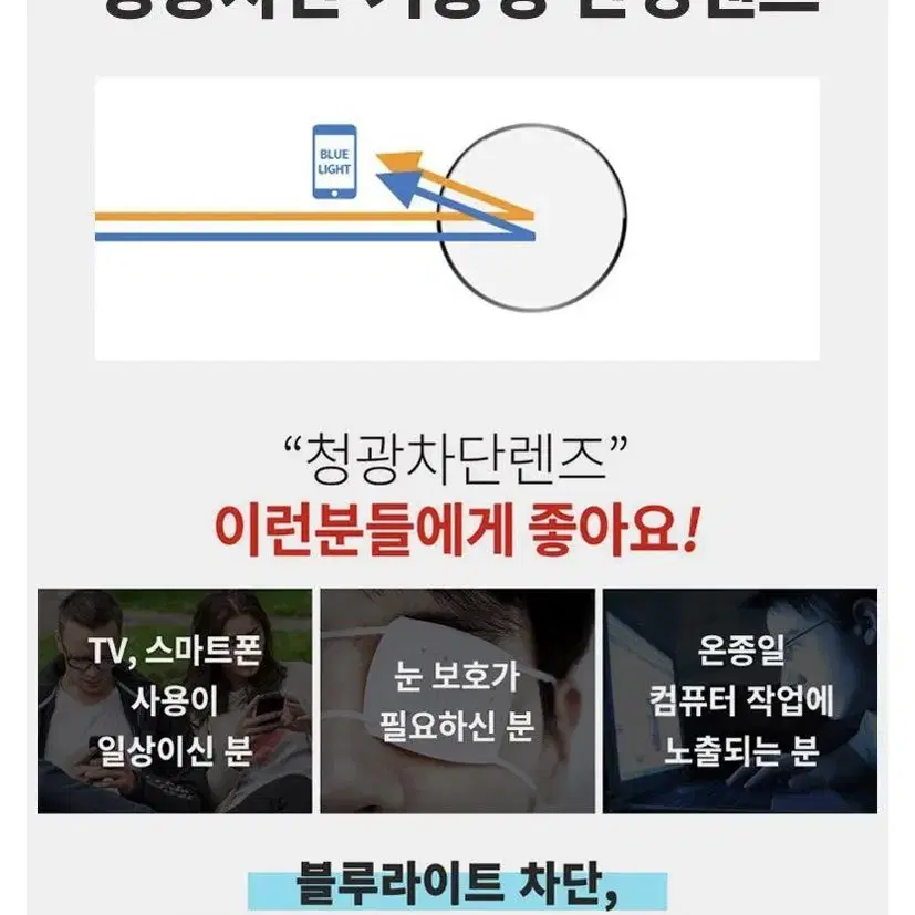 블루라이트차단안경 팝니다